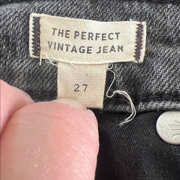 Madewell High Rise Jeans in Gray - Picture 4 of 7